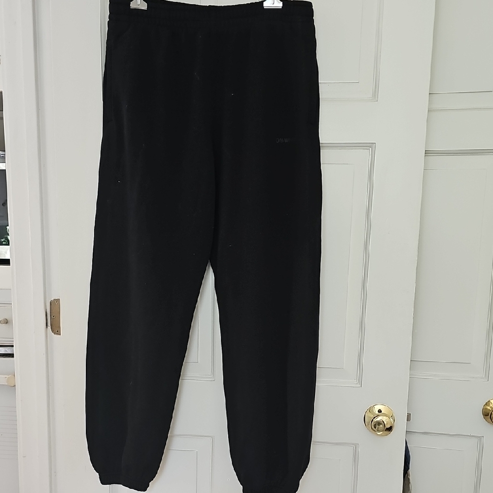 Off-White Black Sweatpants for Men